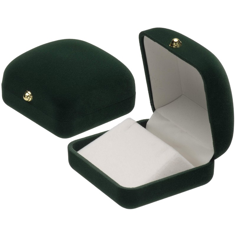 POKOFO Velvet Earrings Storage Box Jewelry Packaging Gift Showcase Display