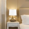 PATIKIL Drum Lampshade for Table Lamps, 11.4" Top x 12.6"