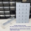 (6-Pack) Akro-Mils Storage Bins Compatible, Small Drawer Configurable Length Dividers