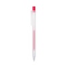 MUJI NB0SJA2S Smooth Paint Gel Ink Ballpoint Pen Retractable Red