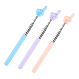 MUNSKT 3 ausziehbare Zeiger, erweiterbarer Klassenzeiger, Stift-Zeiger für Grundschule, Kindergarten, Klassenzimmer und Klassenzimmer (Blau, Lila, Rosa)