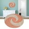 Wall Basket Natural Rattan Exquisite Rustic Decorative Hanging Woven Wall