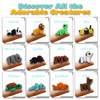 25pcs Mini 3D Printed Animals Figurines Set – Flexible Poseable,