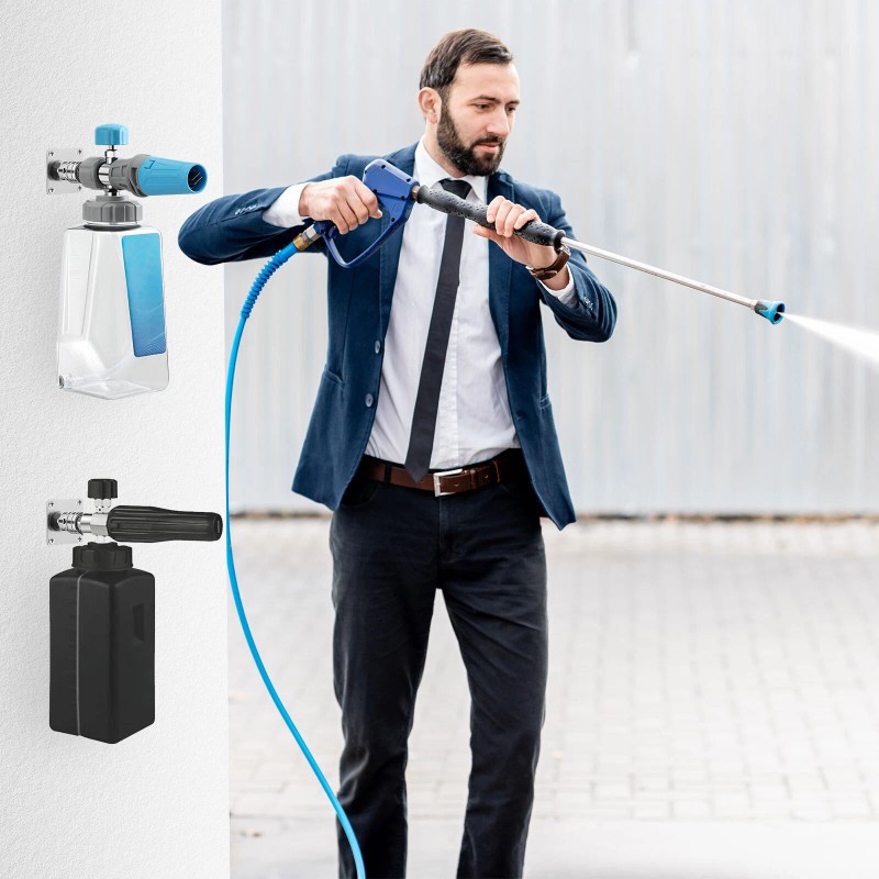 EeeKitOnline 2 pcs Foam Cannon Holder 1/4" Quick Connect Wall