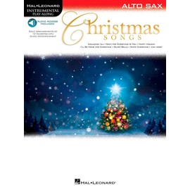 Christmas Songs for Alto Sax: Instrumental Play-Along (Hal Leonard Instrumental Play-along)