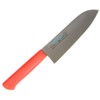 Masahiro MV-P Santoku Shape, 6.5 inches (165 mm), Red 14423