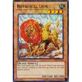 YU-GI-OH! - Botanical Lion (BP02-EN074) - Battle Pack 2: War of The Giants - 1st Edition - Mosaic Rare