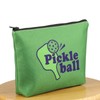 WCGXKO Pickleball Gift Pickleball Lover Gift Pickleball Player Makeup Bag