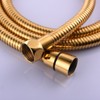 CIENCIA 2m(78-Inch) Anti-kink Flexible Gold Shower Hose Stainless Steel with