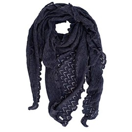 Invero, Merino Triangular Scarf Susi, 100% Wool -