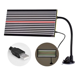 Yearninglife Professional Car LED Dent Repair Tool, Paintless Dent Repair Tools, Reflector LED Stripe Line Board Removal Repair Tool with Adjustment Holder and USB Port