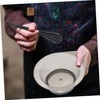 BIUDECO 1set Professional Hair Dye Mixing Bowl Set Black Gray
