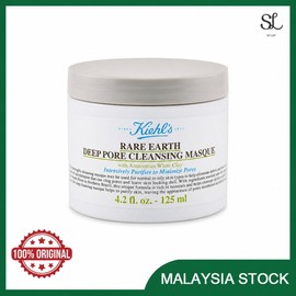 Kiehl's Rare Earth Deep Pore Cleansing Masque, Amazonian White Clay, 125 ml