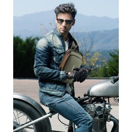 HAN-LBG Anti Theft Sling Bag Men Women, Password Anti-theft Chest Bag with USB Charging Port Waterproof Crossbody Shoulder Bag Sling Backpack for Hiking Cycling Running Travel