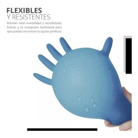 Comfort Time Guantes Nitrilo Talla S Color Azul Confort Time Powder Free Talla M