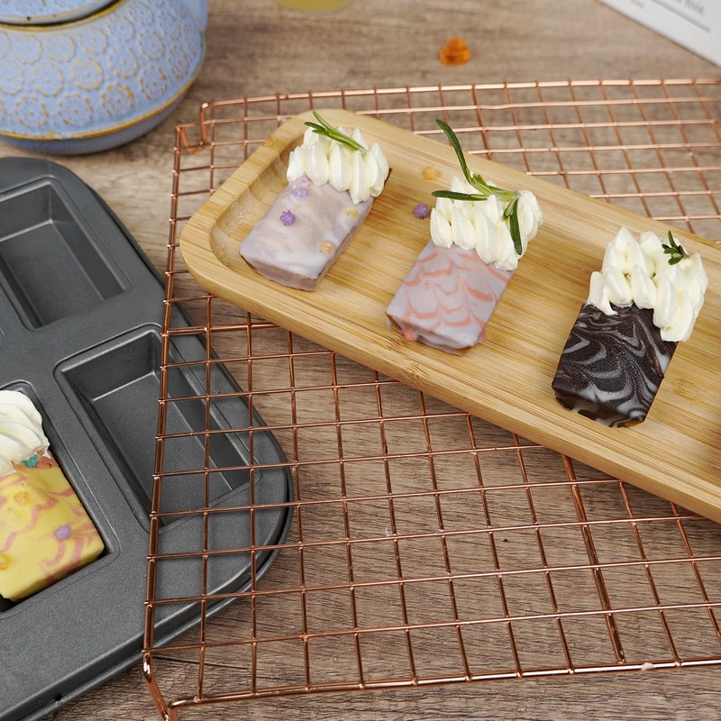 Sinsanye Financier Pan 26.5x19x2cm - Non-Stick Coating