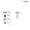 Gebol Multi Flex Eco Work Gloves with Nubs, Nitrile Gloves
