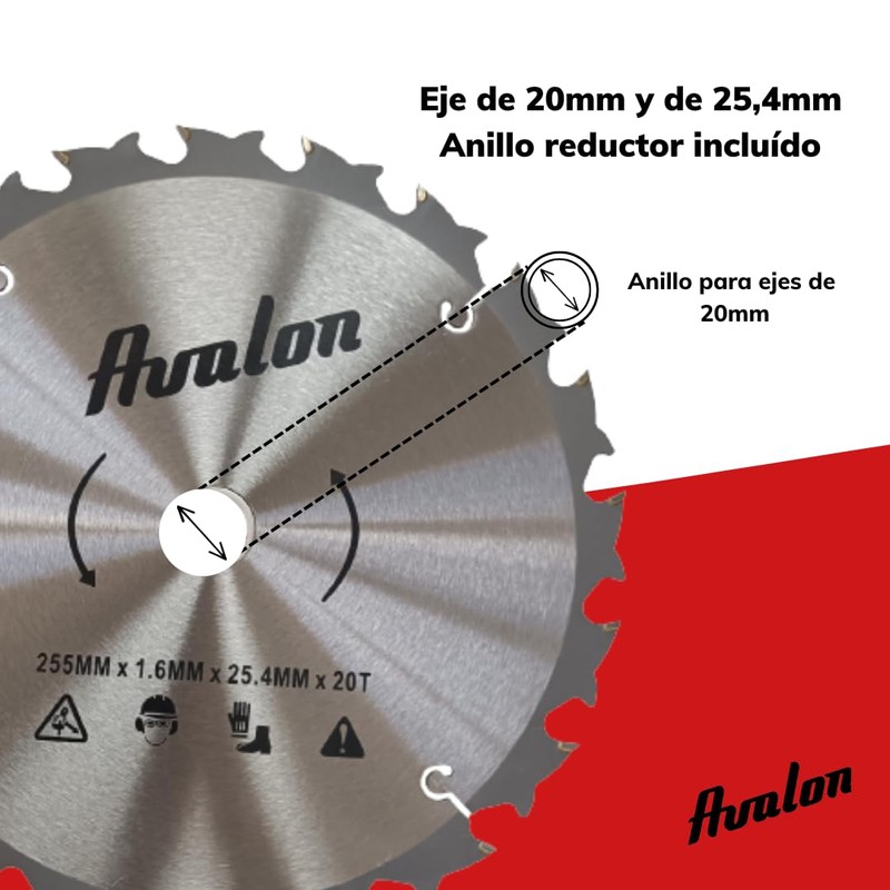 Avalon - 20 Tooth Anti Kickback Disc for Brush Cutter,