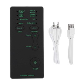 Mini Voice Changer Sound Card for Computers, Sound Converter with 7 Different Voice Changes, Suitable for Computers, Phones, Tablets and Gaming Devices