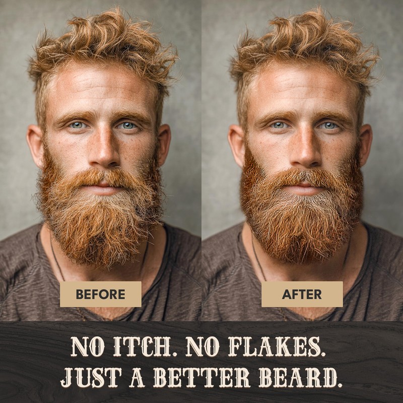 Bronmans Beef Tallow Beard Butter for Men - 4oz -