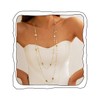 Aiosy Long Pearl Necklaces for Women Layered Pearls Strand Necklace