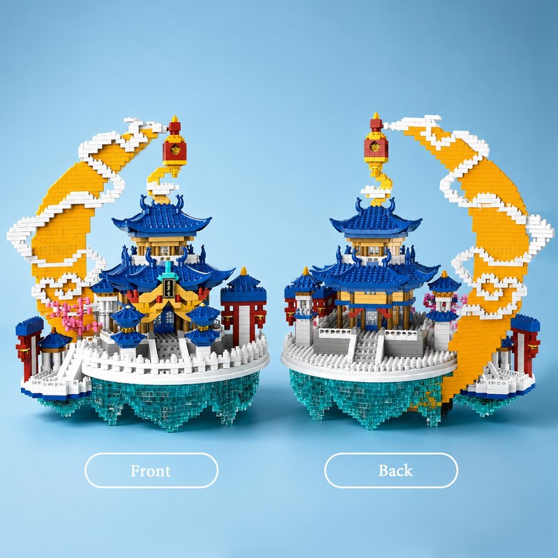 Micro Building Blocks Set for Adults with LED Lights -