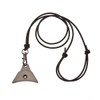 Logan Ventura Anodised Aluminium Shepherd Whistle with Leather Cord -