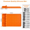 Waritili Silicone Griddle Tools Mat for Blackstone, 100% Food Grade