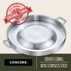 CONCORD Large Stainless Steel 21.25" Convexed Comal