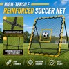 3.7 x 4.8FT Soccer Baseball Rebounder Net, Softball Lacrosse Pitch