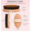 VERYOND Copper Dry Brushing Body Brush with Ion Charged Bristles