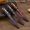 Asvine C2000#8 Stabilized Wood Fountain Pen Medium Nib Large Handmade