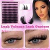 ALICE Lash Clusters Wispy Volume Eyelash Clusters with 2 Spikes