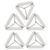 5pcs 65mm Lab Clay Triangle Crucible Holder Ceramic Pipes and