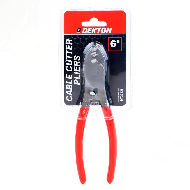 Dekton 6in/150mm Cable Cutting Pliers-Precision Wire Cutter For Electrical, Automotive|