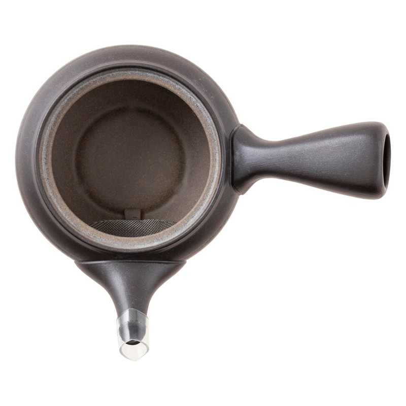 Tokoname Ware Teapot Morimasa Black Glazed 280ml (9.5 fl oz)