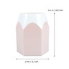 COHEALI 3pcs Fashion-Forward Pencil Pot Makeup Brush Holder Compact Pencil