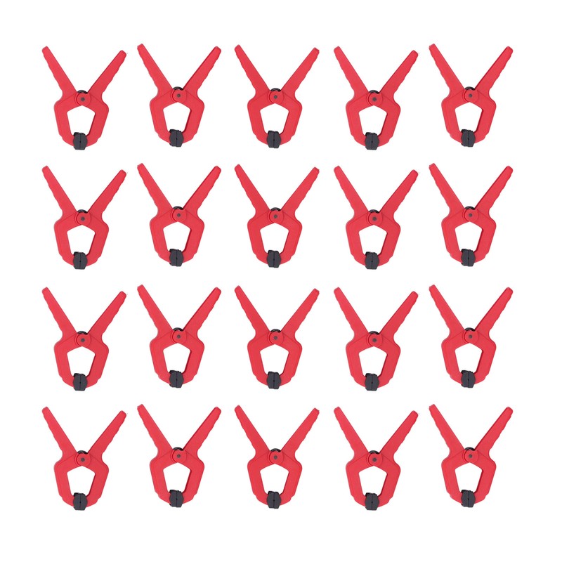 20Pcs Spring Clamp 2in Opening 25mm 2KG Force Quick Release