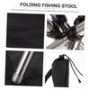 Totority 1pc Folding Fishing Stool Portable Camping Chair with High