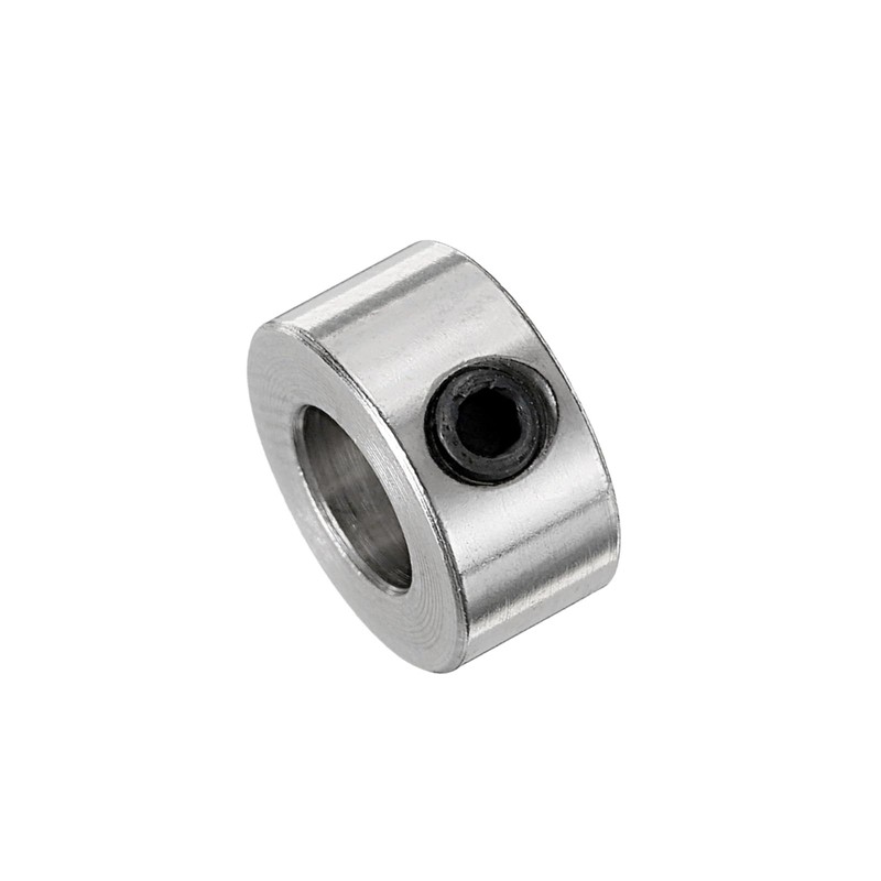 sourcing map 15pcs Set Screw Collars 5.05mm Bore Shaft Collars,