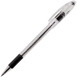 Pentel R.S.V.P. Ballpoint Pen, Fine Line, Black Ink, 3 Pack (BK90BP3A)