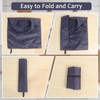 Niuoppy 4PCS Polyester Reusable Shopping Bags, Foldable Shopping Bag, Washable