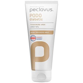 Peclavus Sensitive FuÃcreme Urea 10%, FuÃpflege, sofortige Hilfe bei trockener Haut, 100 ml