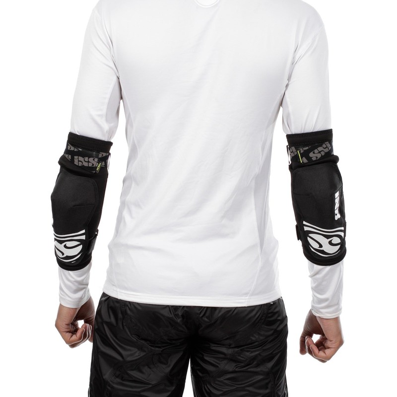 IXS Adult Elbow Guard Hack IX-PRT-3630, Black, L