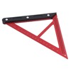 Woodworking Triangle Ruler Inch Scale Square Angle Ruler Aluminum Alloy