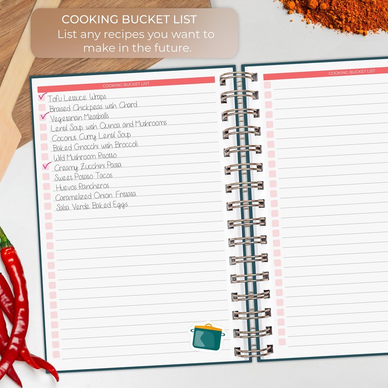 Clever Fox Recipe Book Spiral – Make Your Own Family