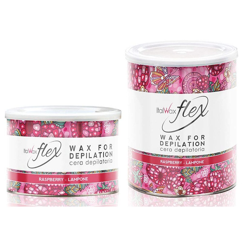Italwax Raspberry Flex Natural Soft Wax Sensitive Skin Hair Removal