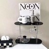 Acrylic Desktop Organizer – 3 Layer Display Shelf, Perfume Jewelry