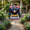 250th Anniversary USA Garden Flag with Eagle Design