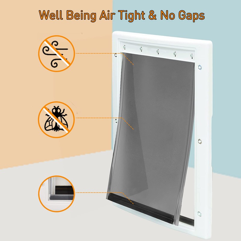Dog Door Replacement Flaps,Large Dog Door Compatible with PetSafe Freedom